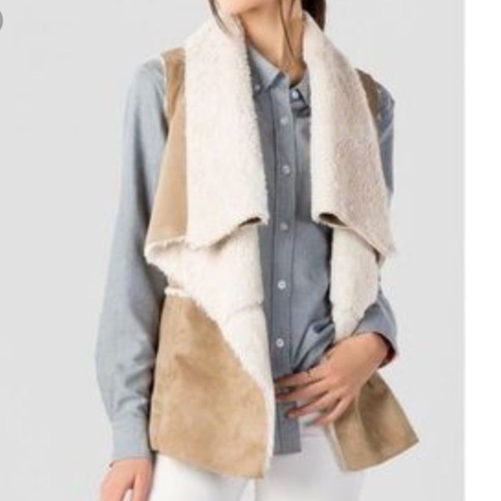 Quinn Suede & Fur Vest